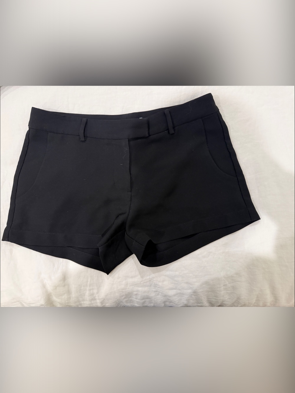 Amanda Uprichard Black Shorts